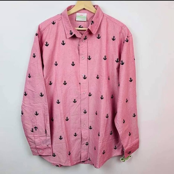 Anchor Button Down Shirt AWESOME!! - Picture 1 of 5